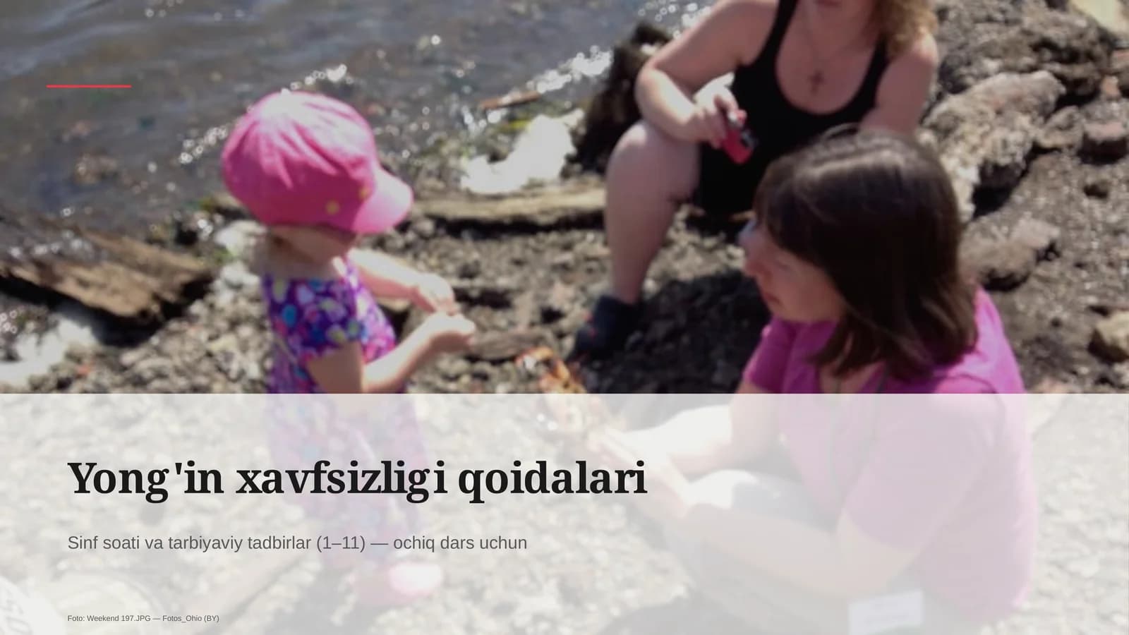 Yong'in xavfsizligi qoidalari