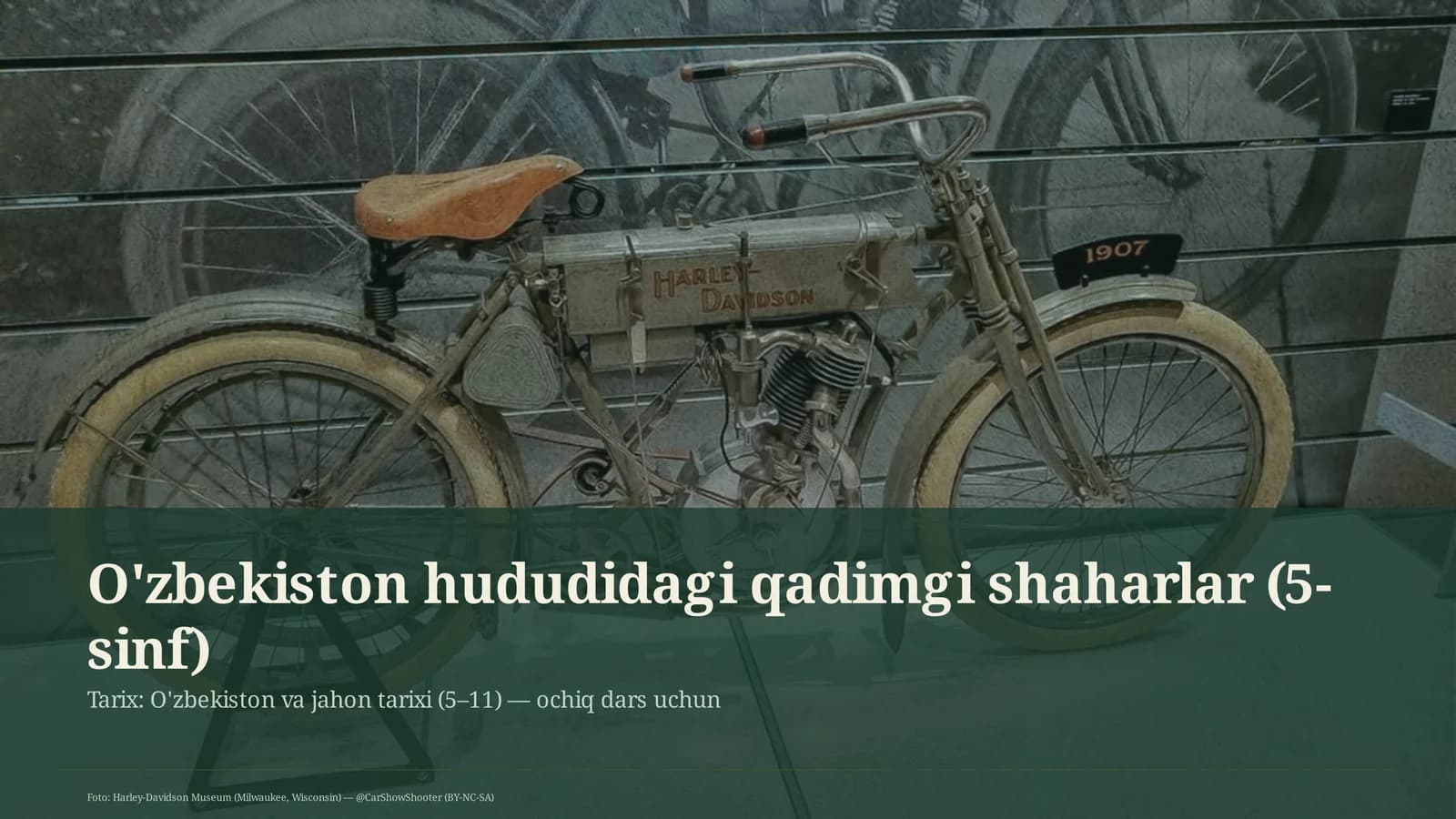 O'zbekiston hududidagi qadimgi shaharlar (5-sinf)