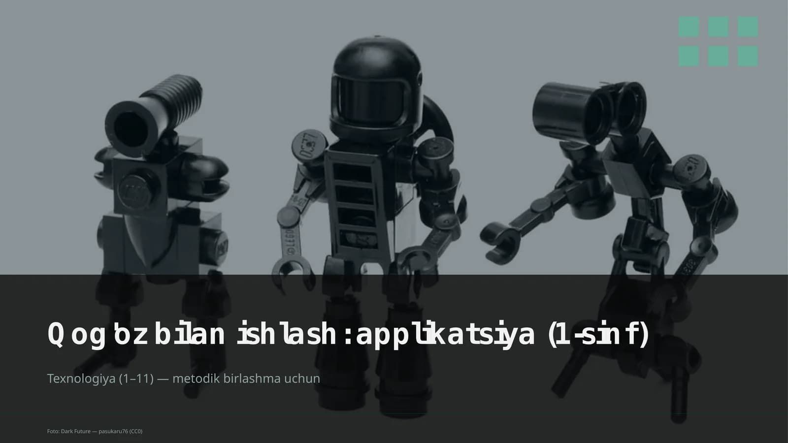 Qog'oz bilan ishlash: applikatsiya (1-sinf)