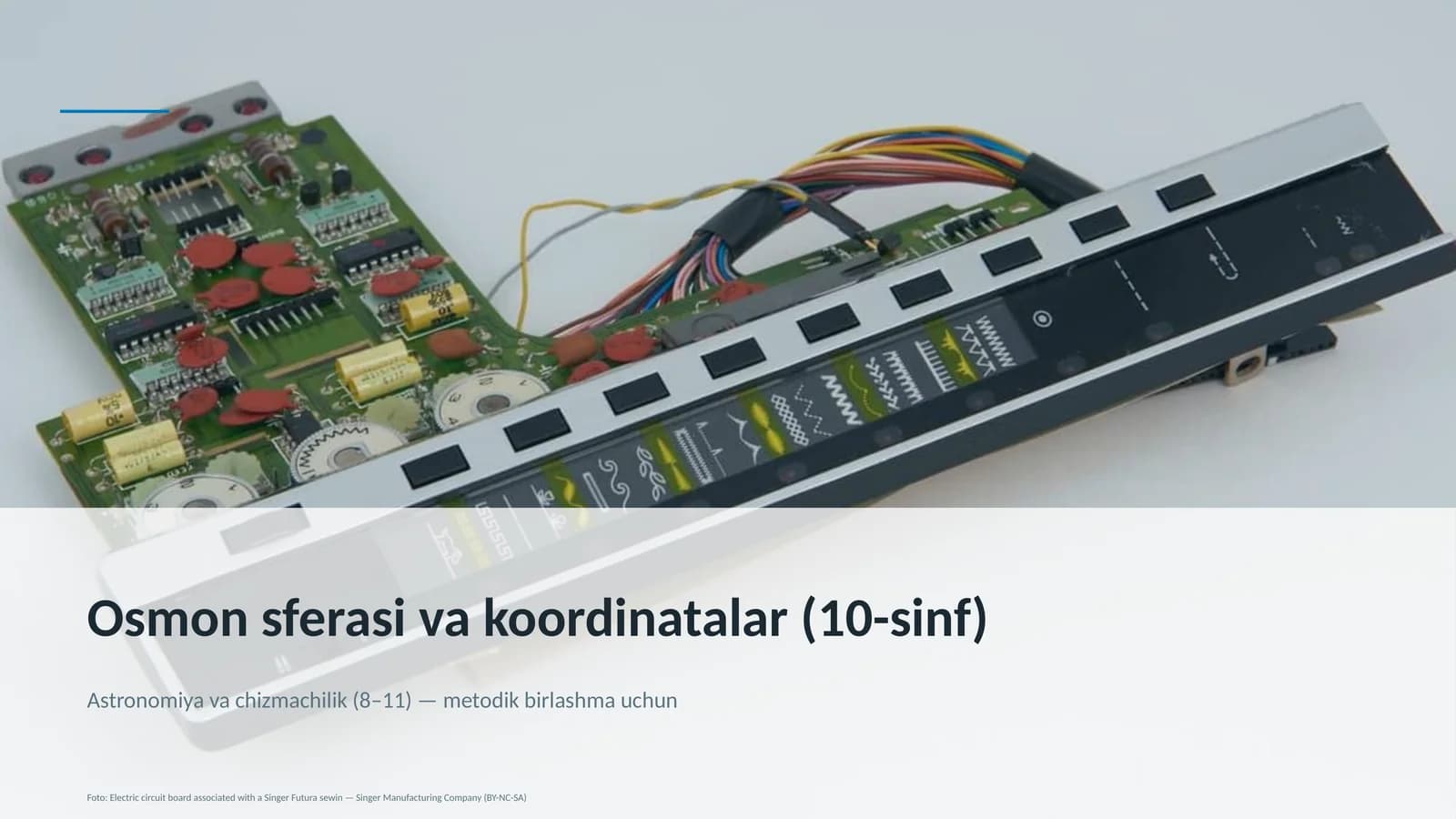 Osmon sferasi va koordinatalar (10-sinf)
