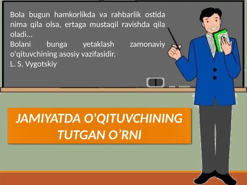 Bola bugun hamkorlikda va rahbarlik ostida nima qila olsa