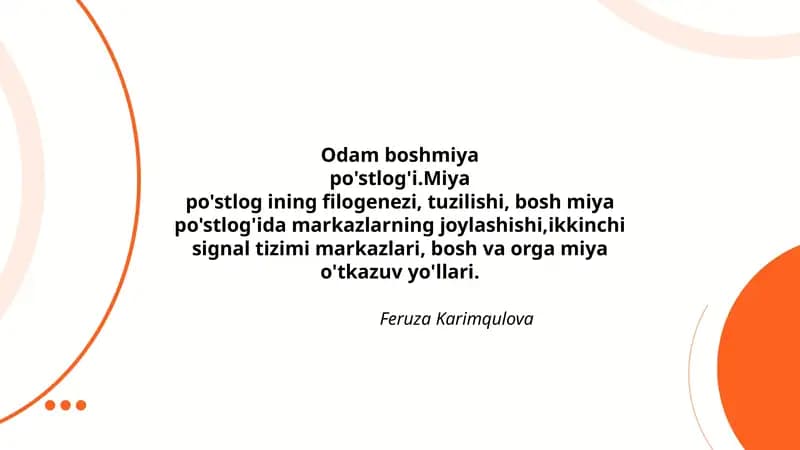 Odam boshmiya