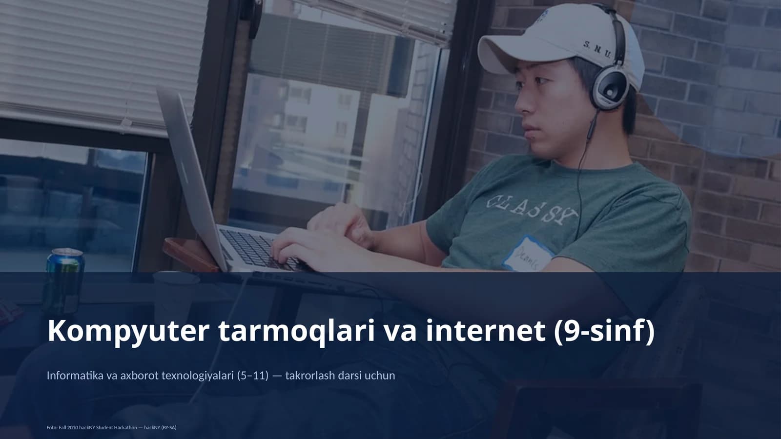 Kompyuter tarmoqlari va internet (9-sinf)