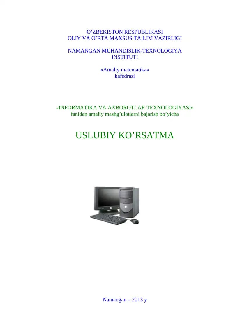 Amaliy matematika