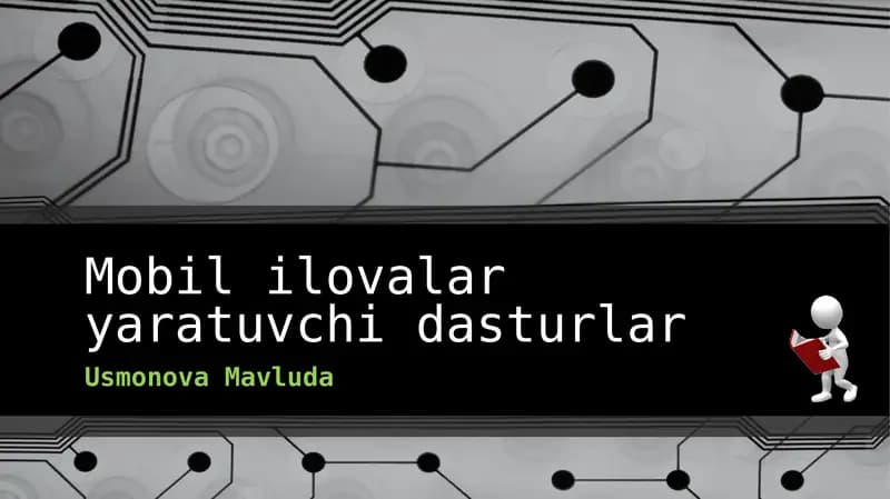 Mobililovalaryaratuvchidasturlar