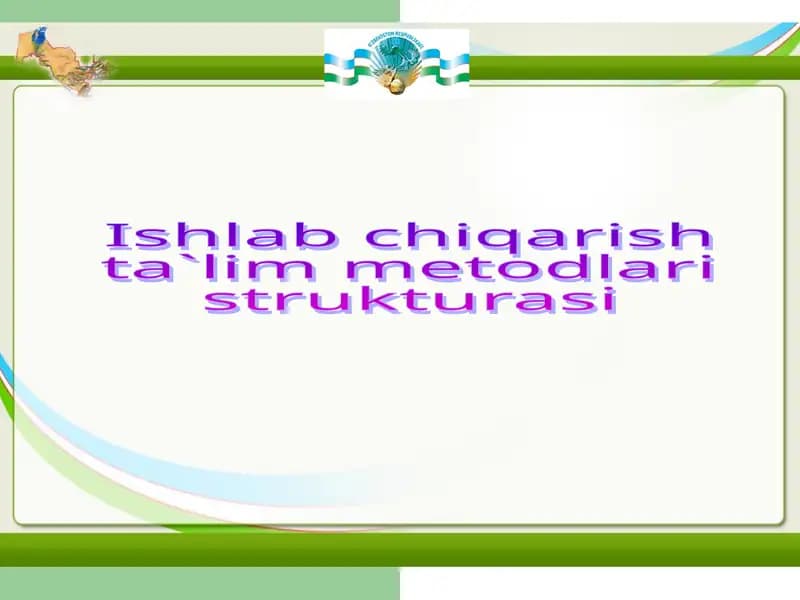 Ishlab chiqarish ta`limi