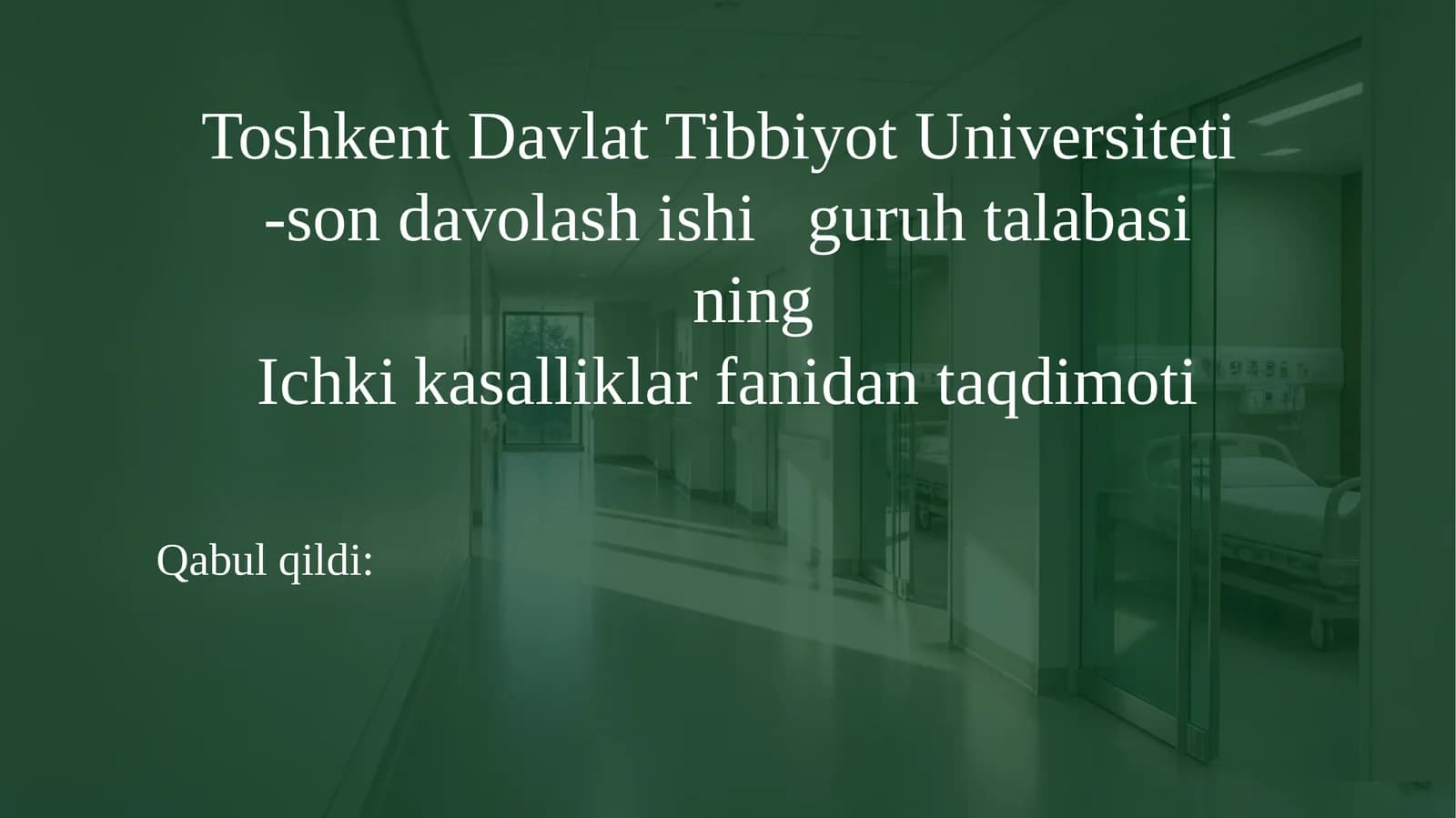 Psoriatik Artrit va Reaktive Artrit Taqdimoti