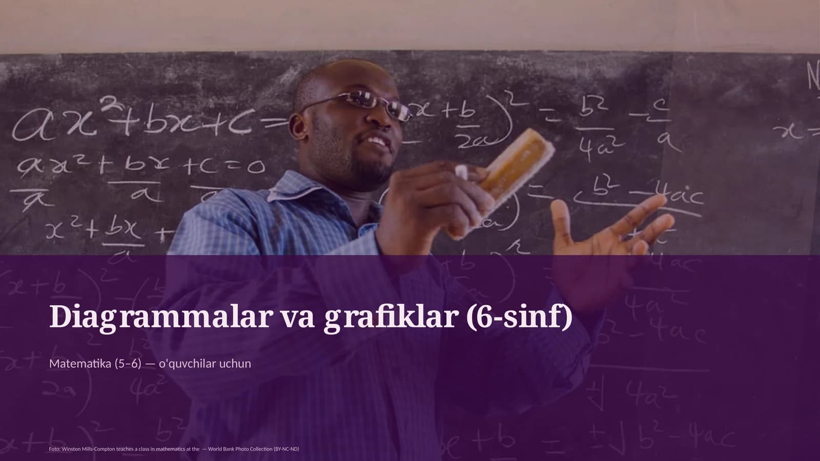Diagrammalar va grafiklar (6-sinf)
