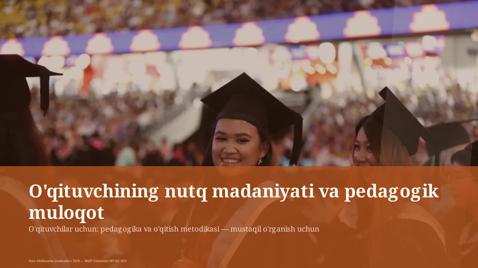 O'qituvchining nutq madaniyati va pedagogik muloqot