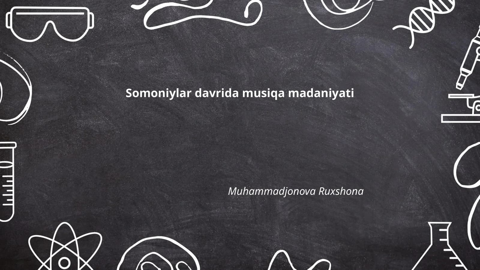 Somoniylar davrida musiqa asboblari