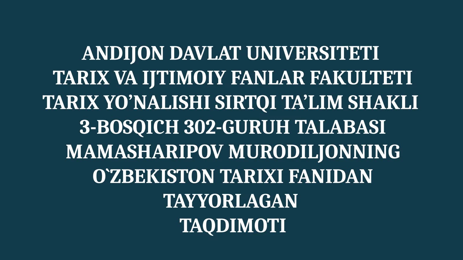 Oʻzbekistonda ikki palatali parlamentning shakllanishi