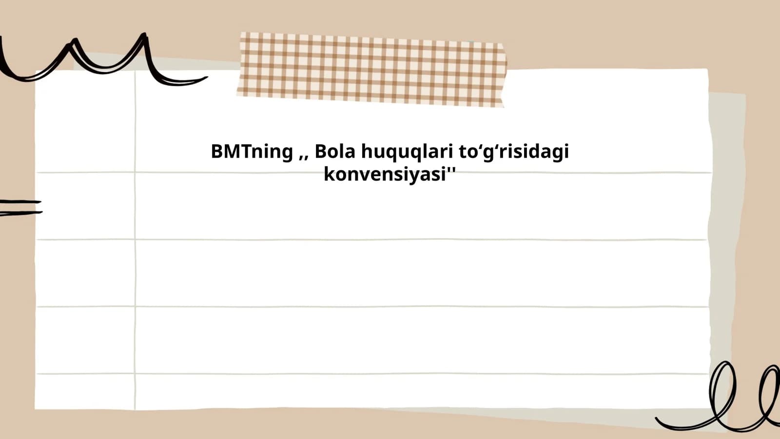 Bola huquqlari to'g'risidagi konvensiya