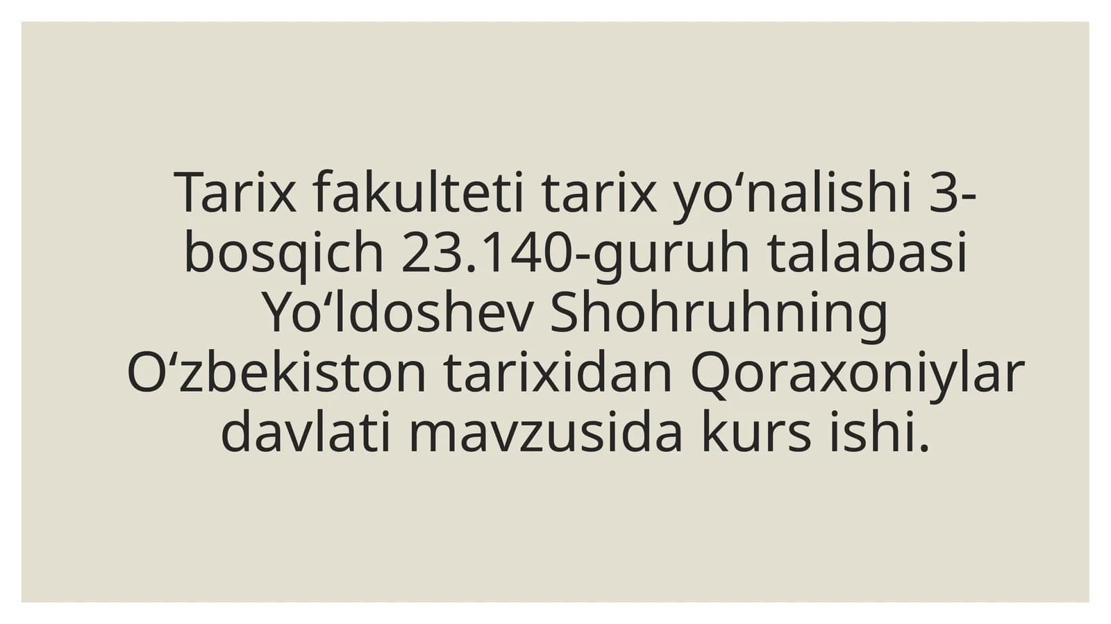 Qoraxoniylardavlati