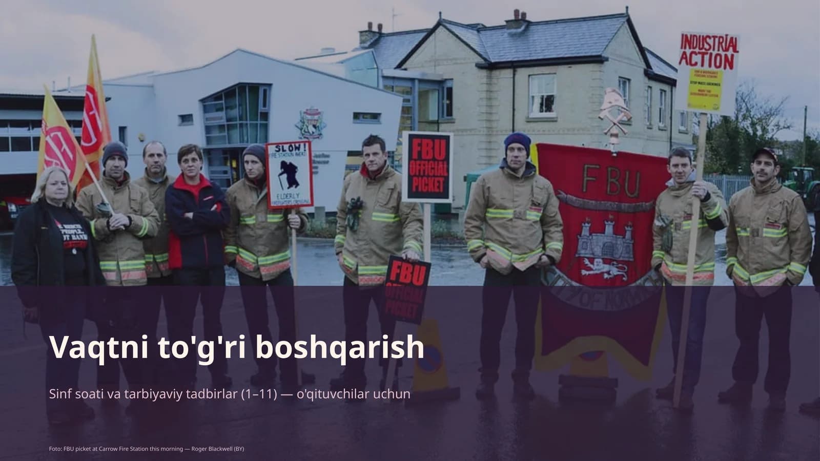 Vaqtni to'g'ri boshqarish