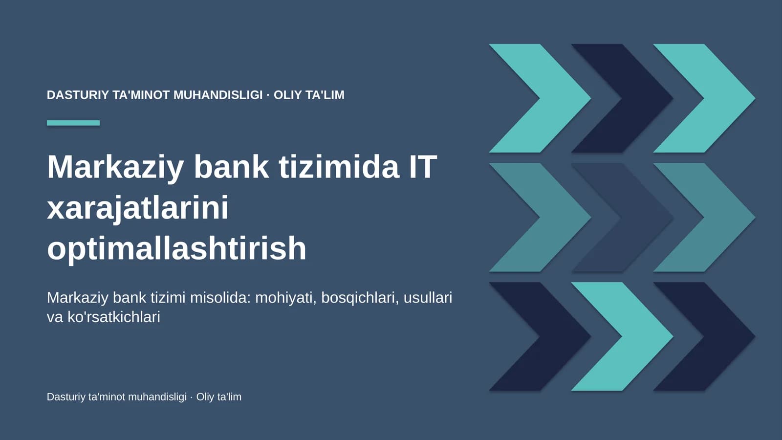 markaziy bank tizimida it xarajatlarini optimallashtirish 3424