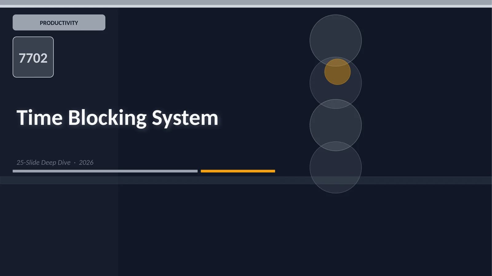 Time Blocking System