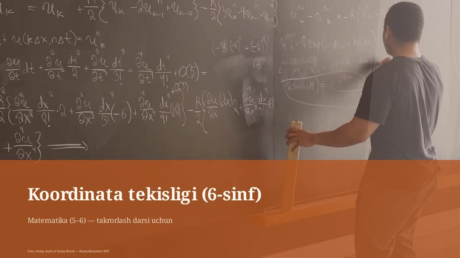 Koordinata tekisligi (6-sinf)