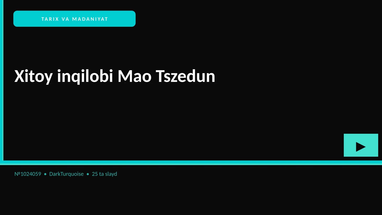 Xitoy inqilobi Mao Tszedun