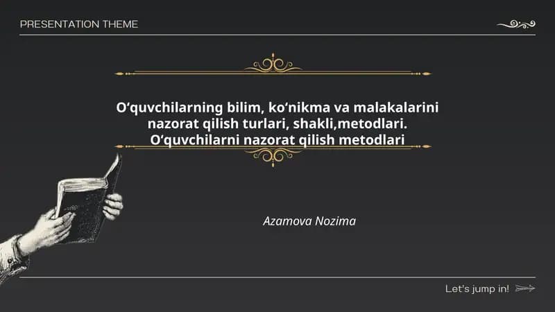 Azamova Nozima