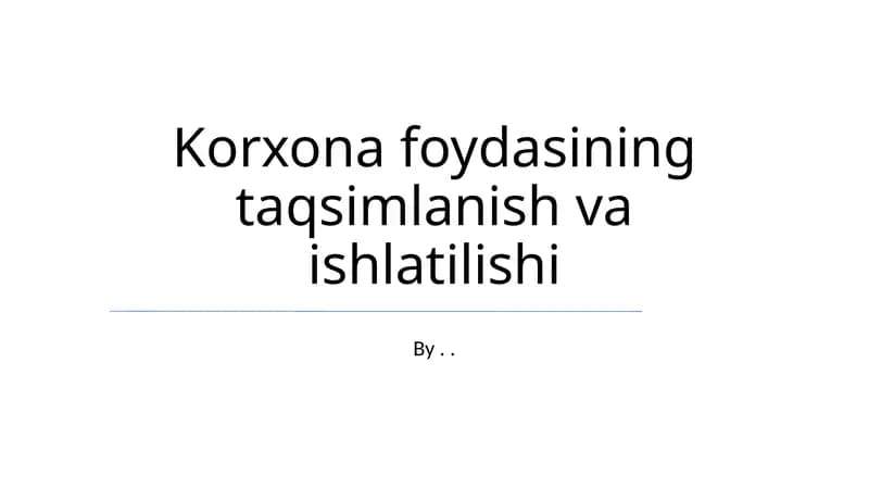 Qayta investitsiya strategiyasi