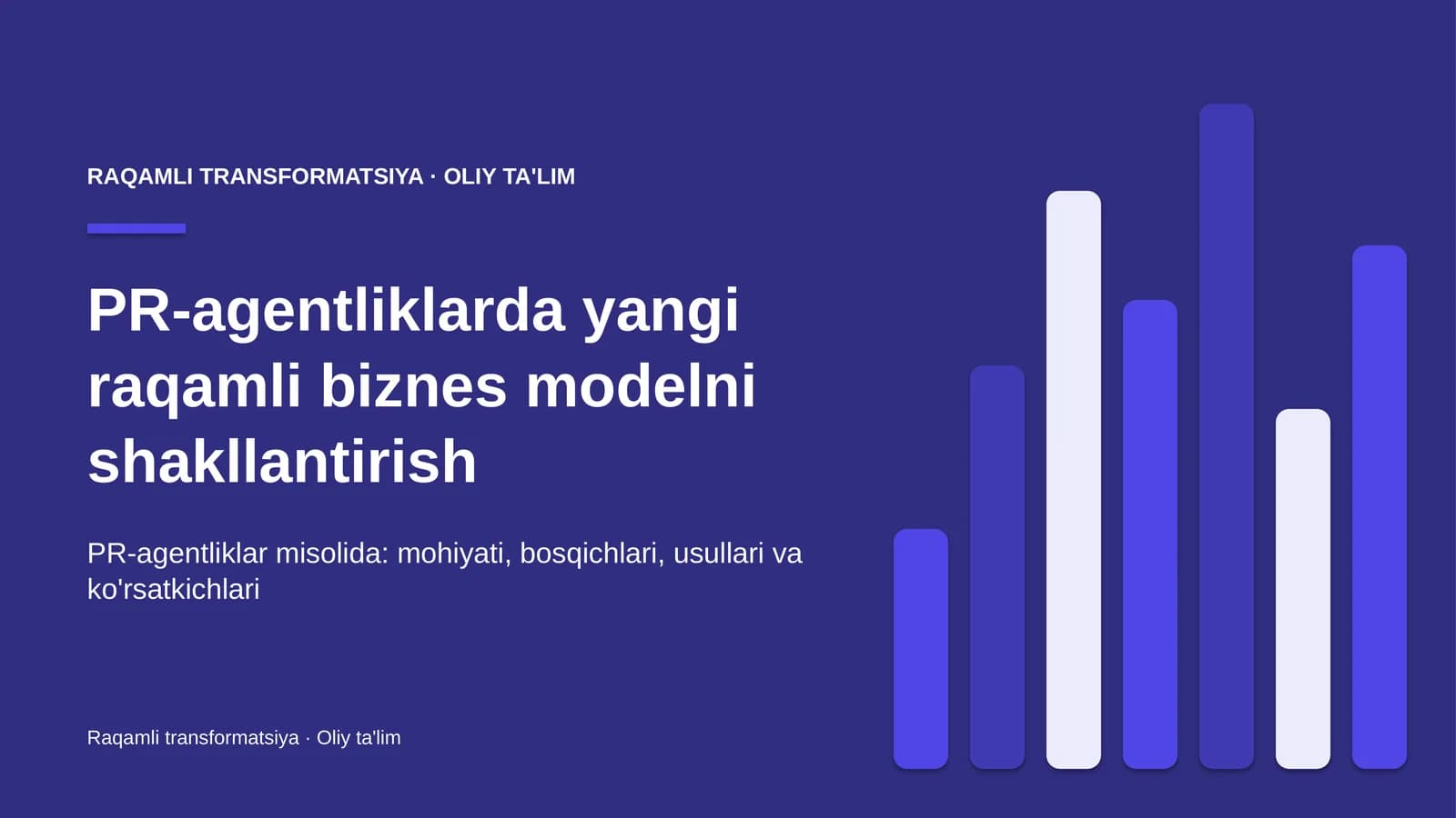 pr agentliklarda yangi raqamli biznes modelni shakllantirish 3168