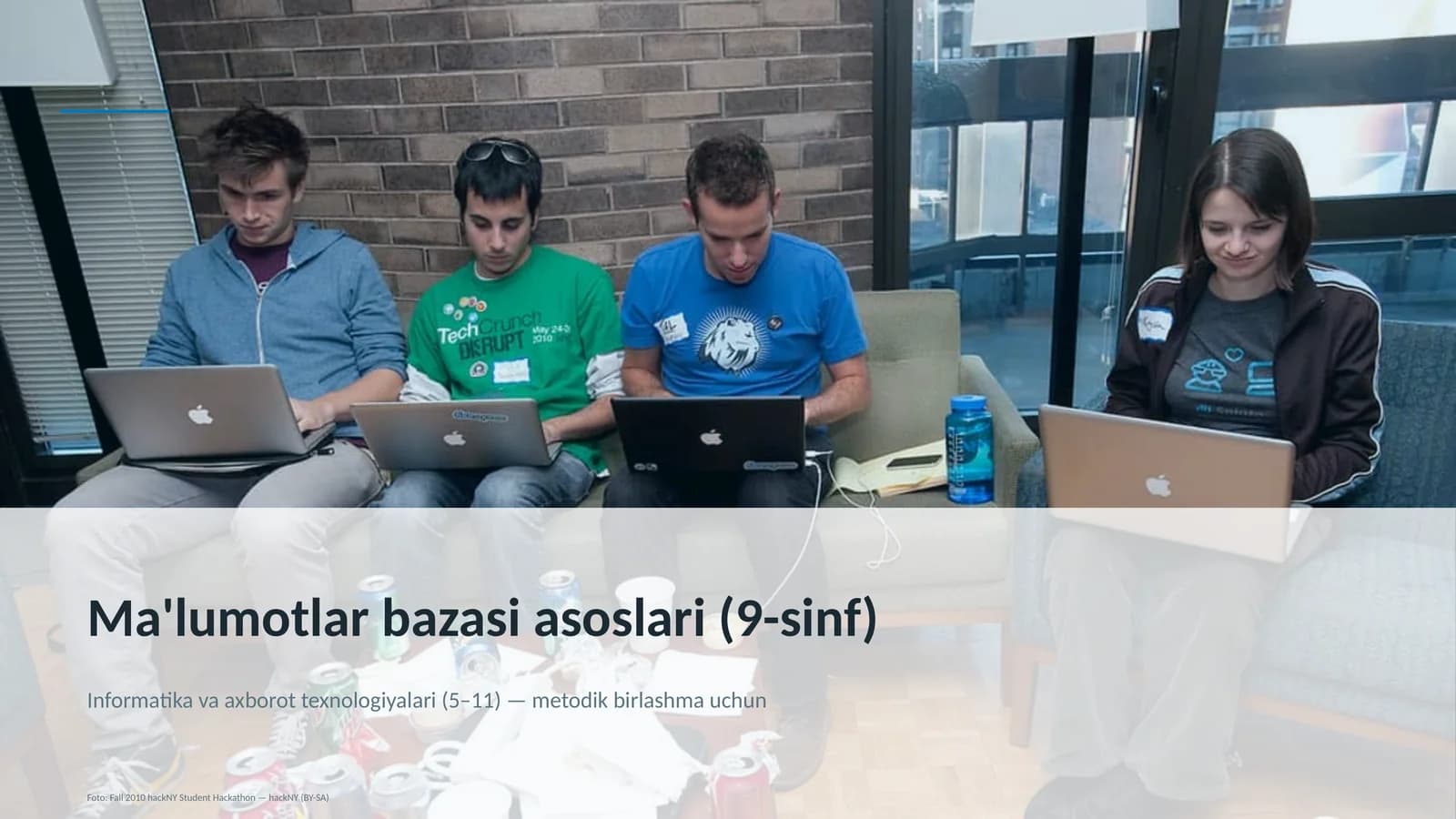 Ma'lumotlar bazasi asoslari (9-sinf)