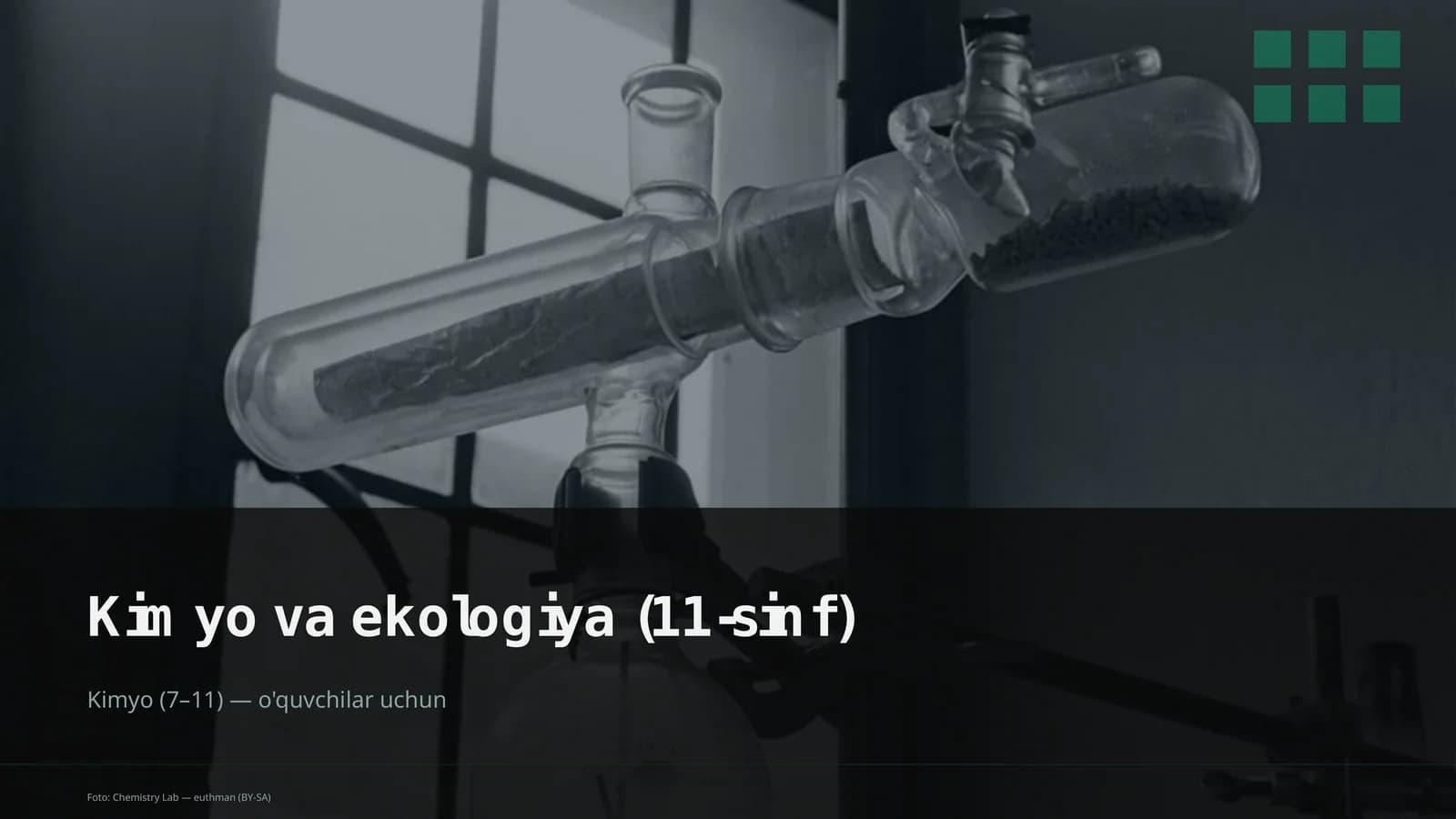 Kimyo va ekologiya (11-sinf)