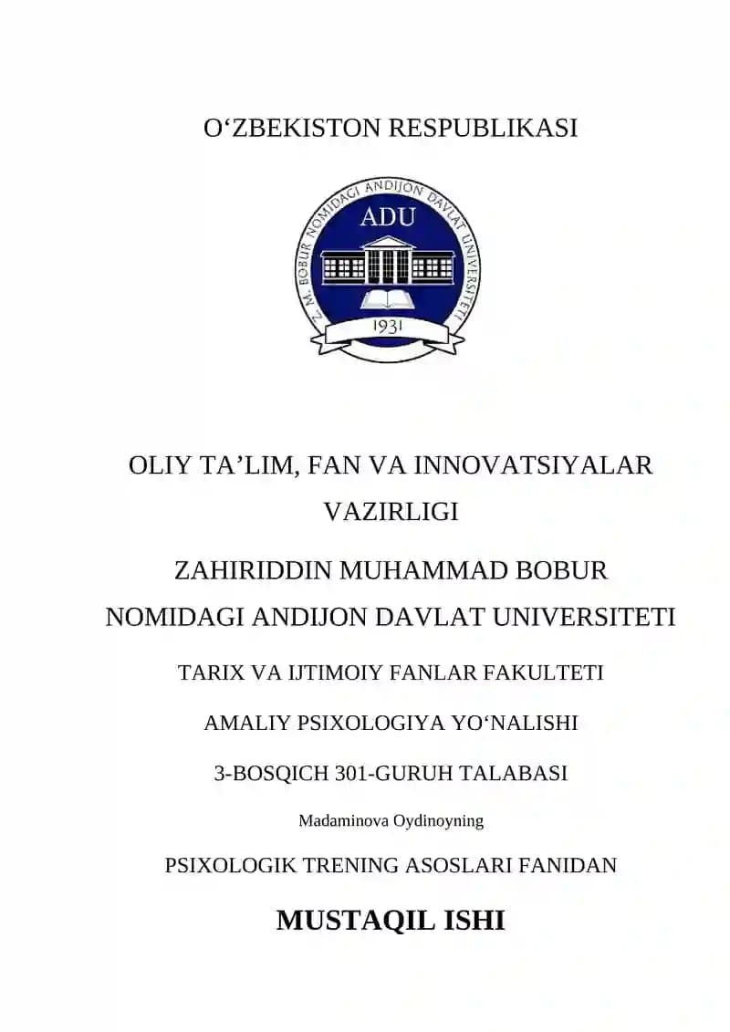 Psixoterapiyaga asosiy yondashuvlar