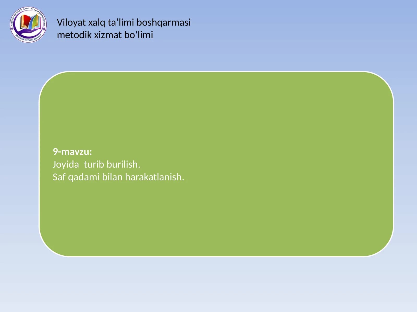 Saf va uning elementlari