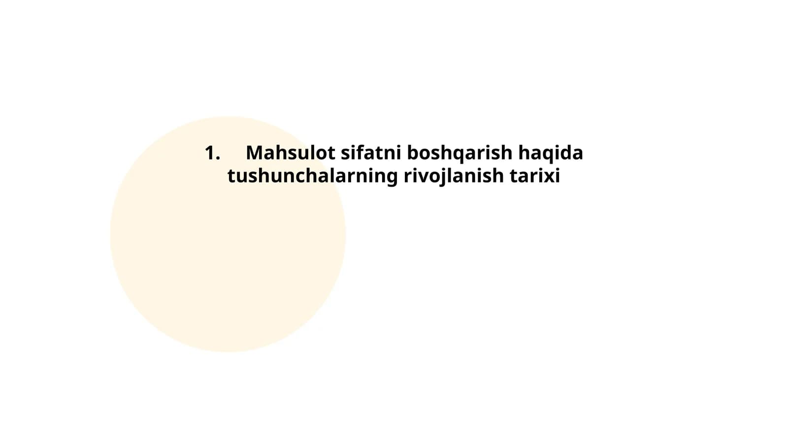 Sifat menejmentining tarixi