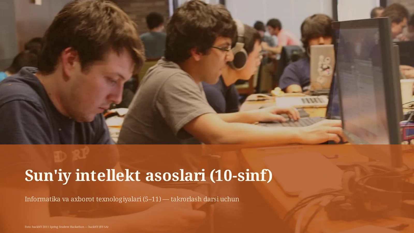 Sun'iy intellekt asoslari (10-sinf)
