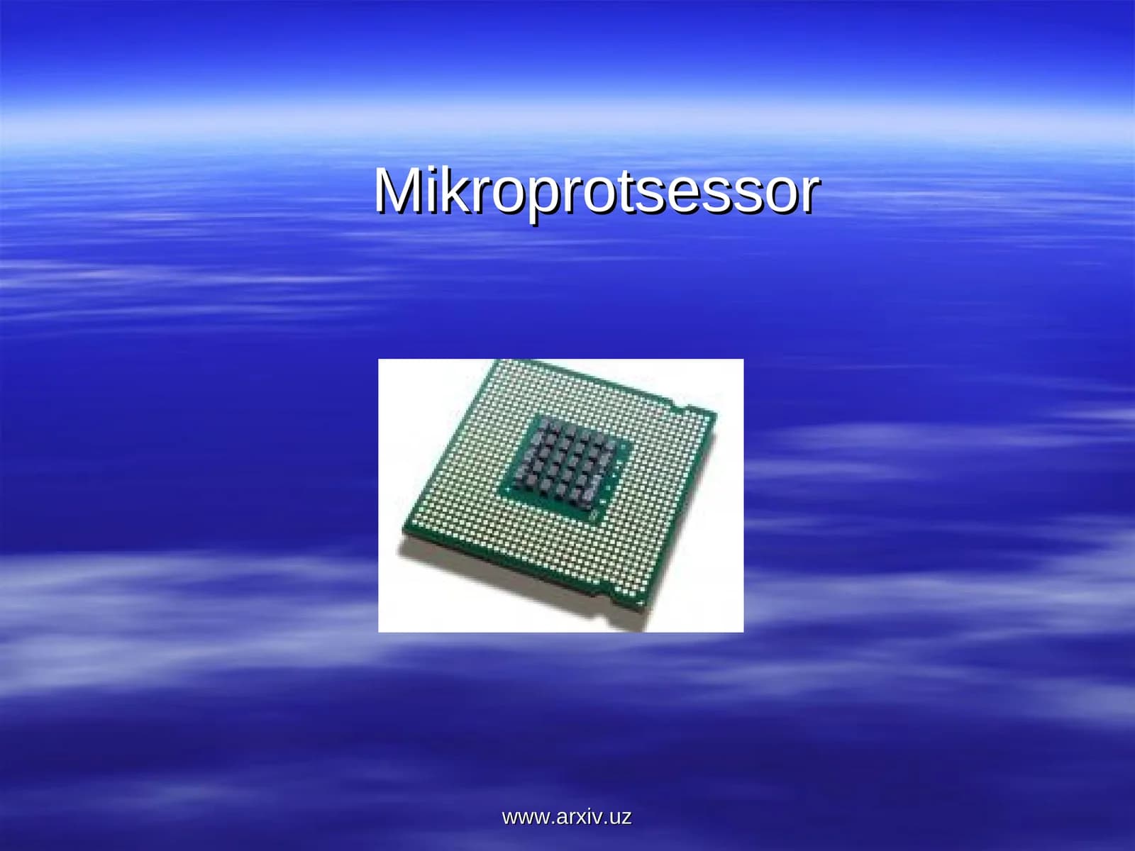 Mikroprotsessor
