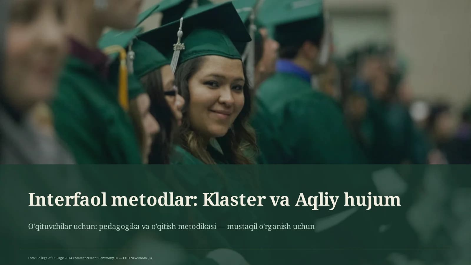 Interfaol metodlar: Klaster va Aqliy hujum