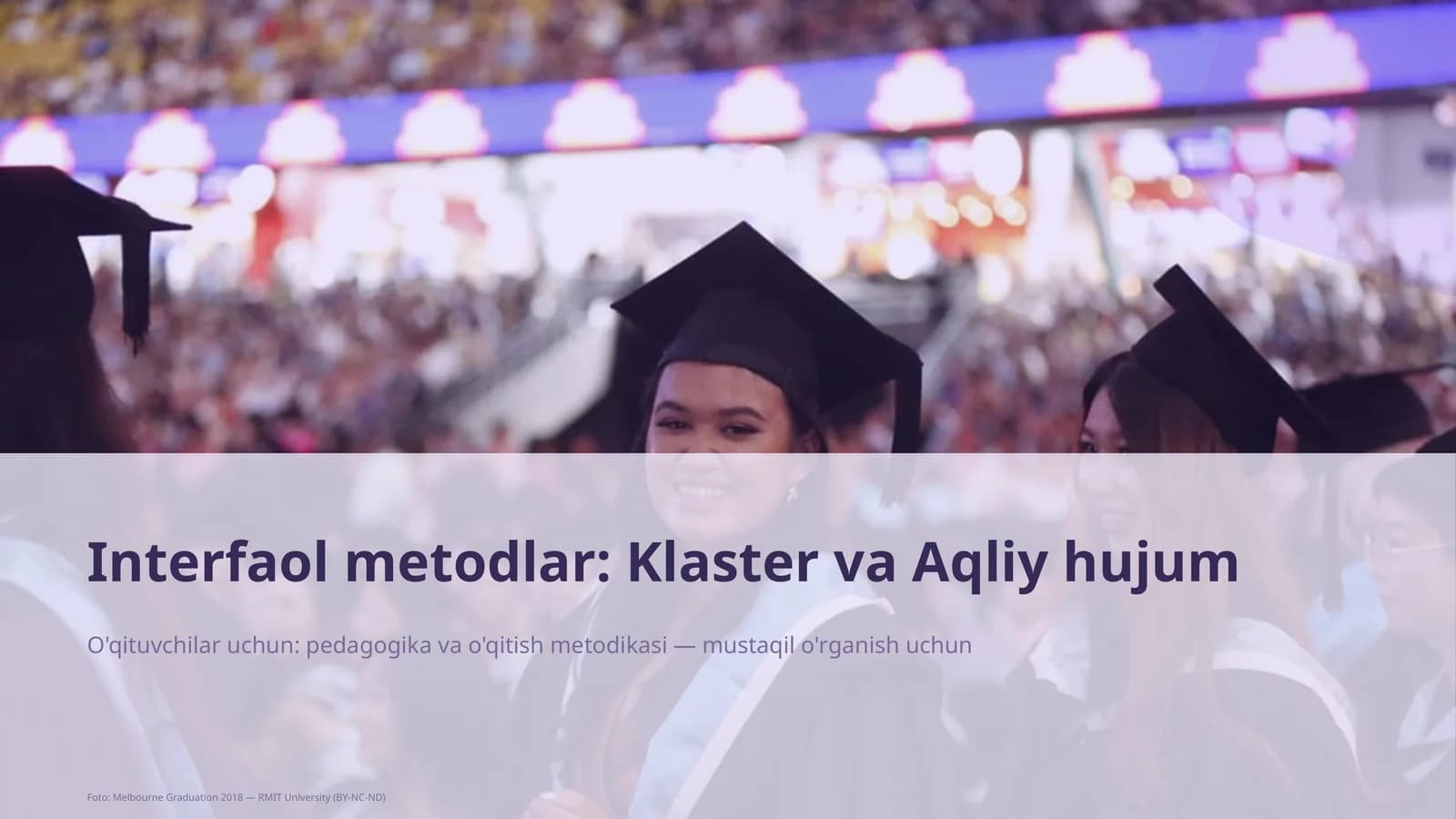 Interfaol metodlar: Klaster va Aqliy hujum