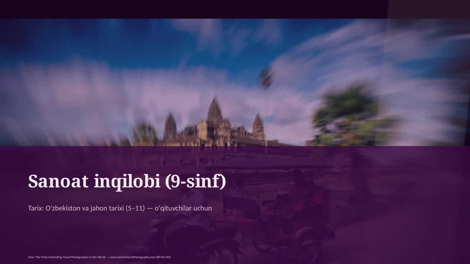 Sanoat inqilobi (9-sinf)