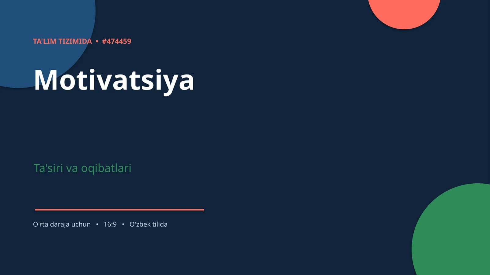 Motivatsiya