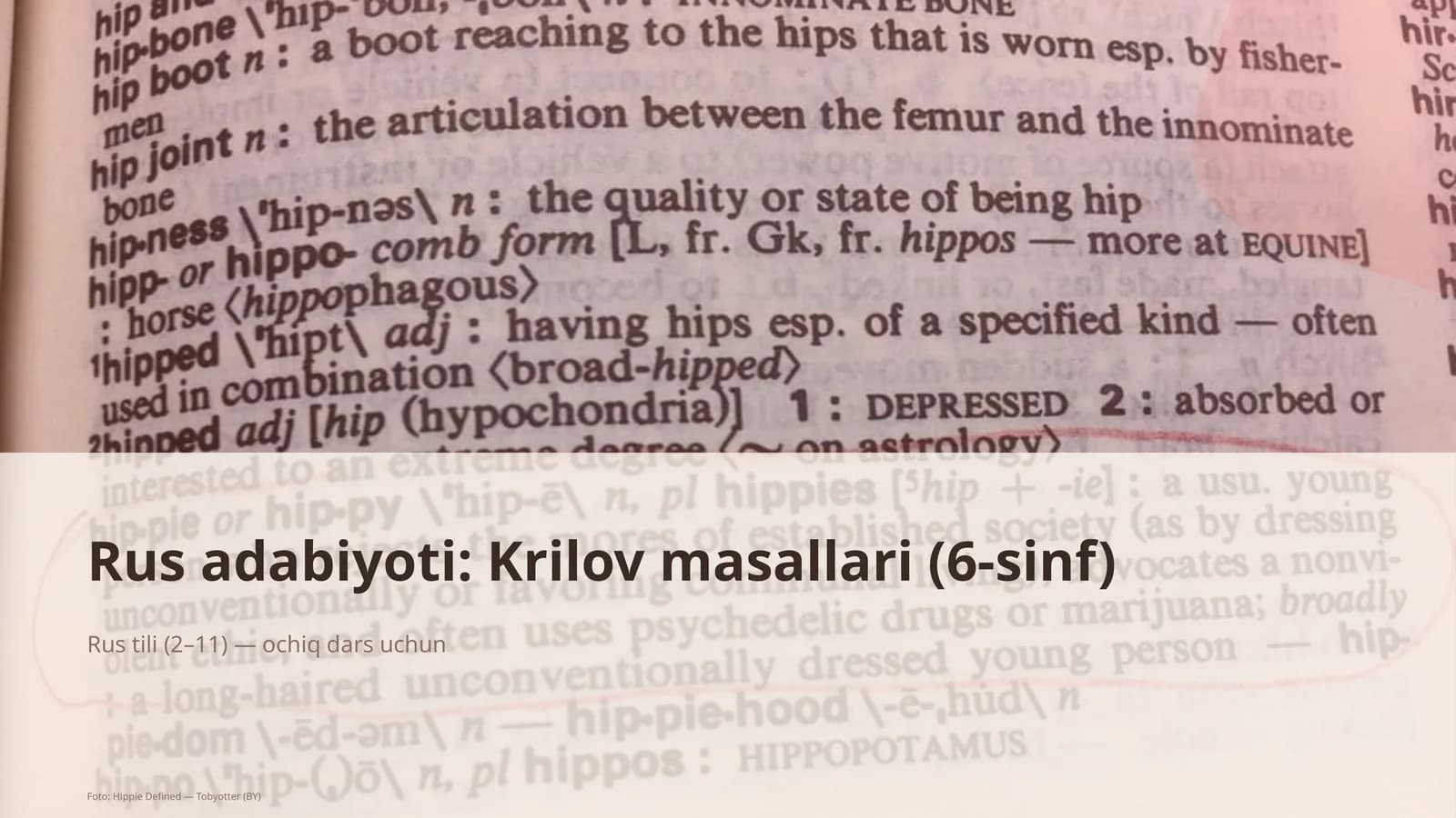 Krilov masallari