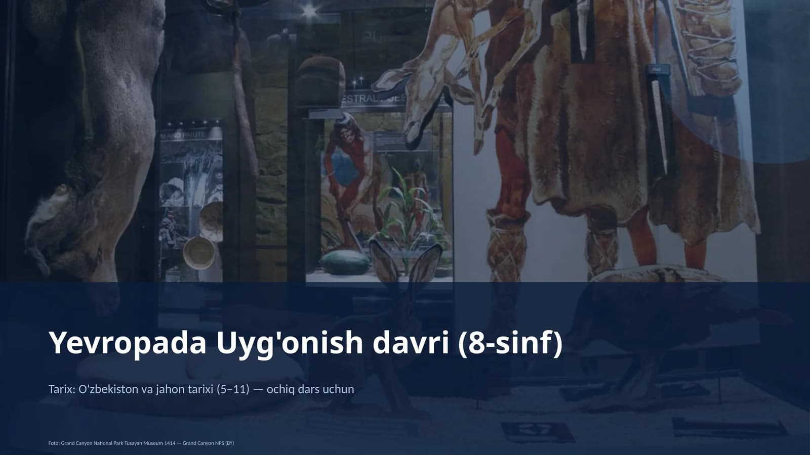 Yevropada Uyg'onish davri (8-sinf)