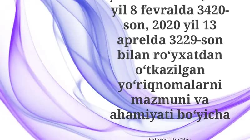 Axloqiy jihatlar
