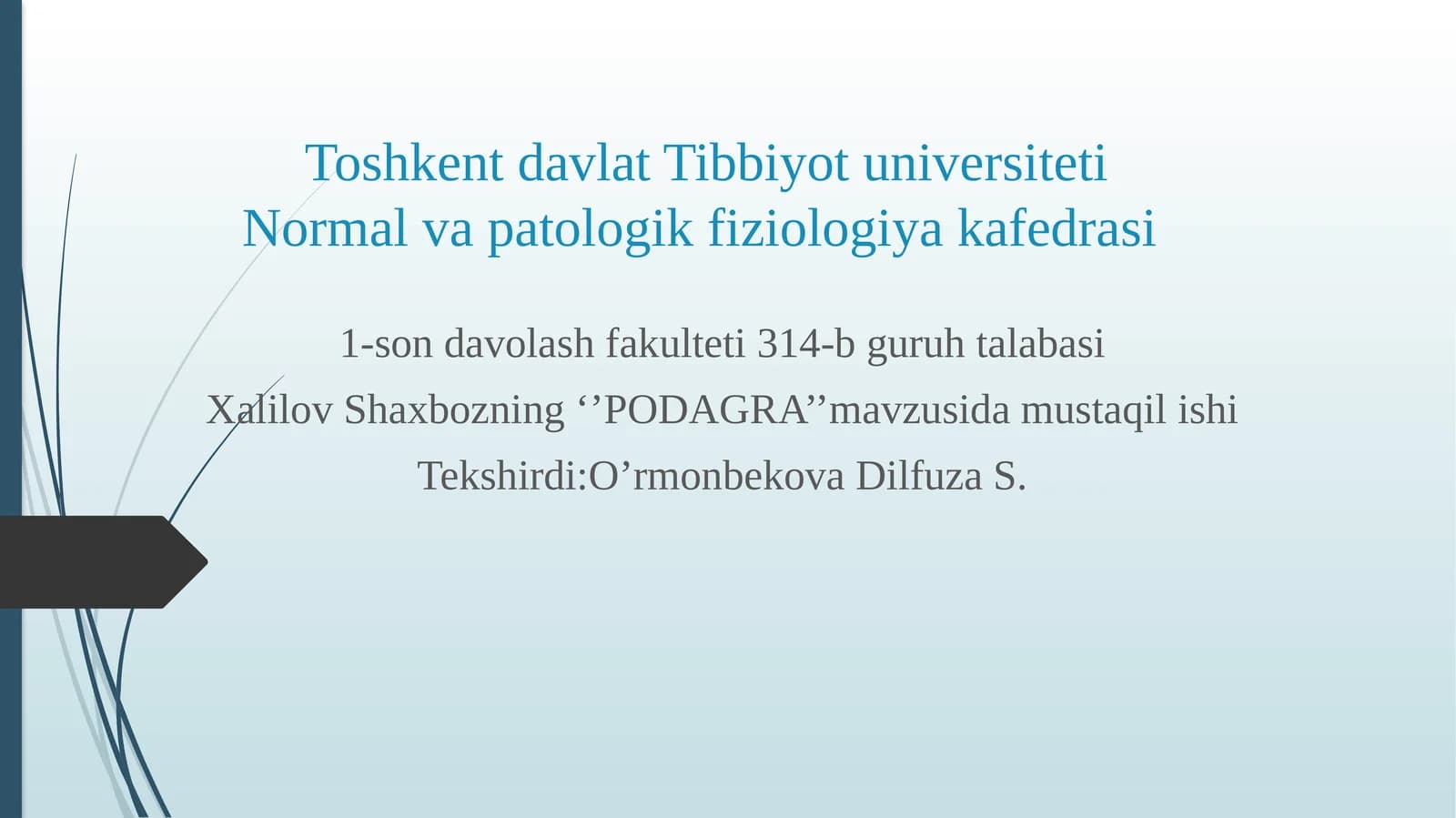 PODAGRA