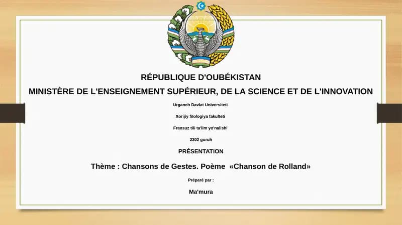 Chanson de Rolland