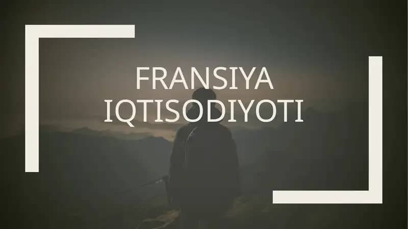 FransiyaIqtisodiyoti
