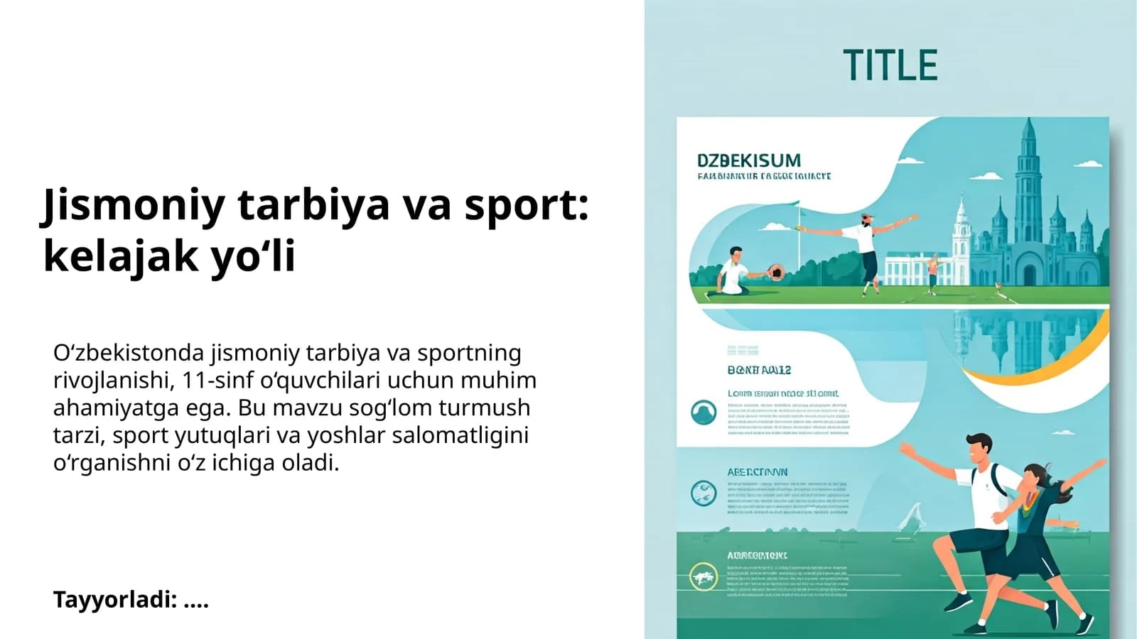 Maktablarda jismoniy tarbiya dasturlari va o‘quv rejalari