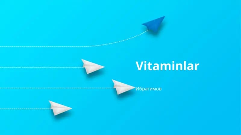 Vitaminlar
