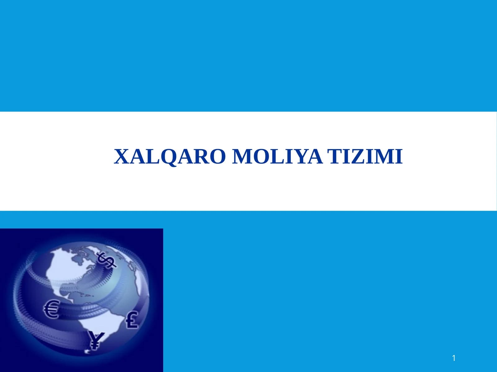 Xalqaro moliya tizimi