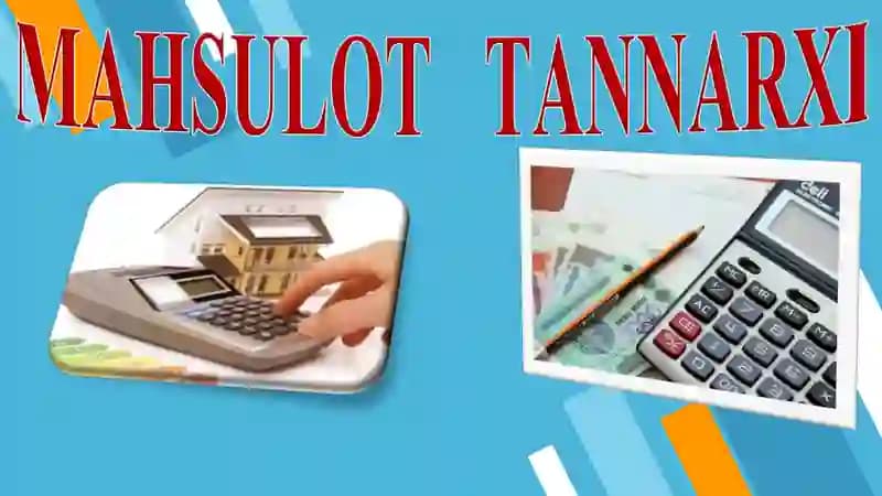 MAHSULOT   TANNARXI