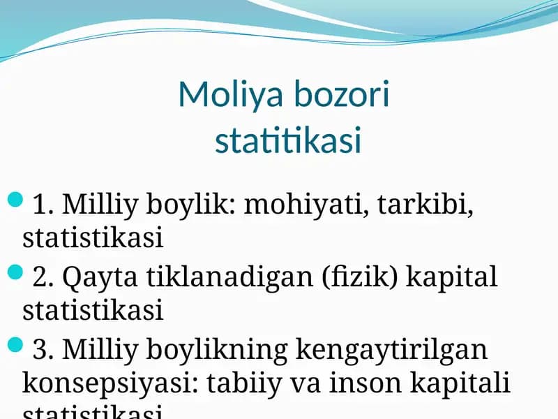 Moliya bozoristatikasi