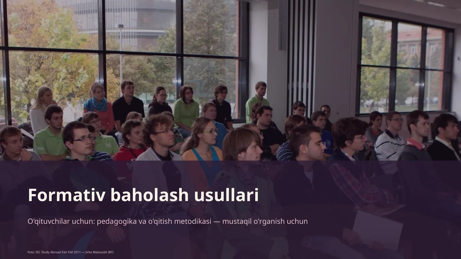 Formativ baholash usullari