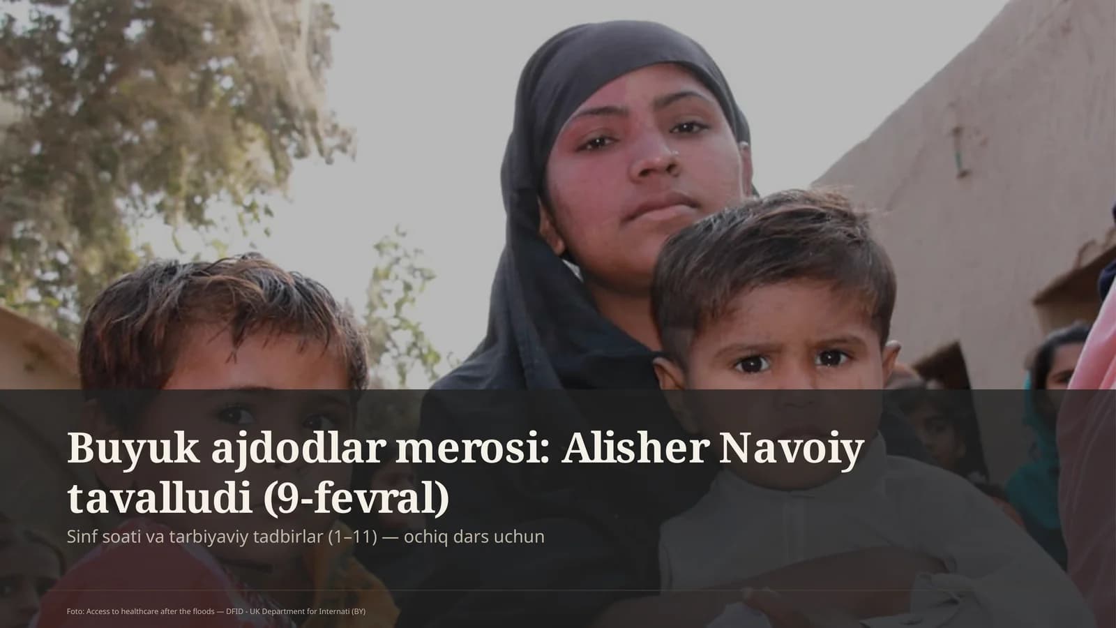 Buyuk ajdodlar merosi: Alisher Navoiy tavalludi (9-fevral)