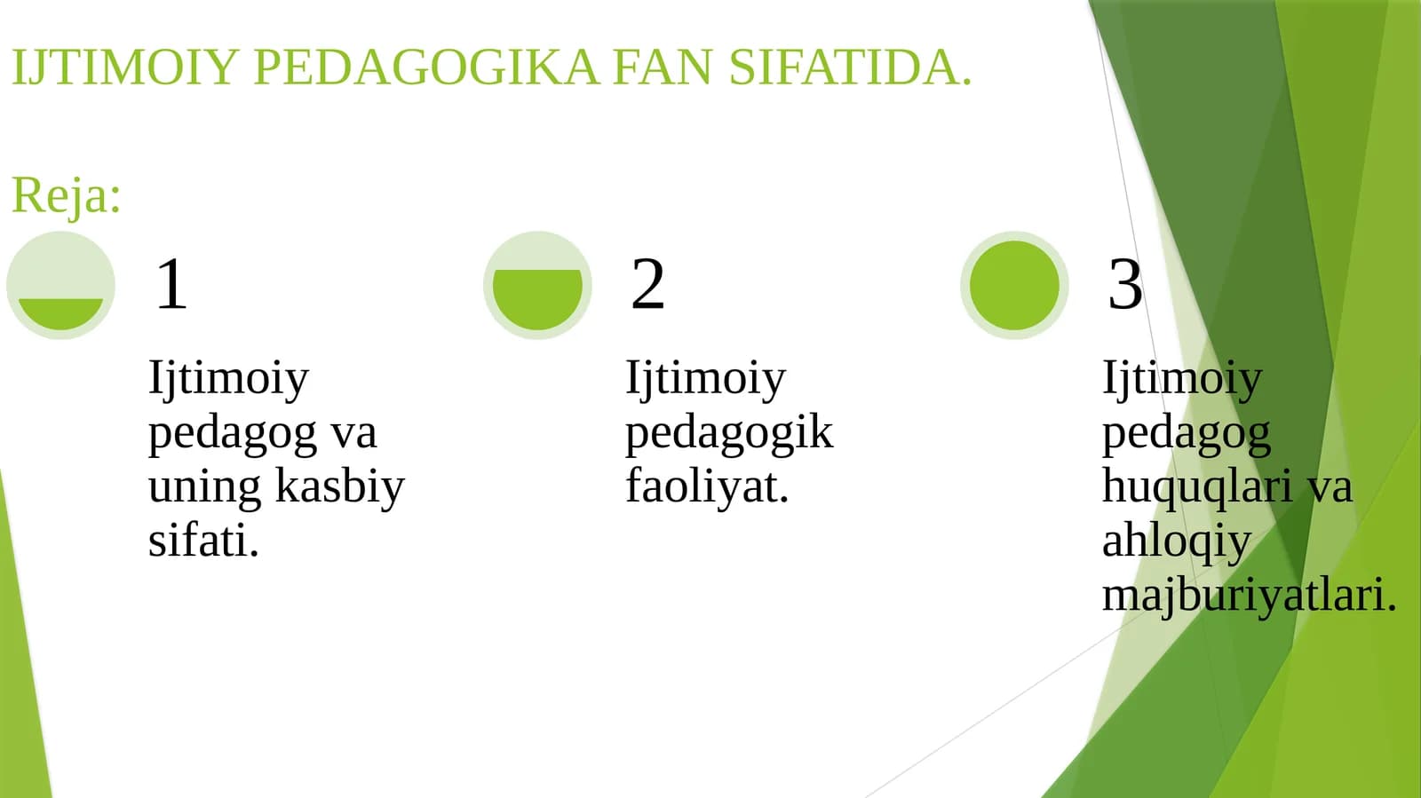Ijtimoiypedagogika fan sifatida